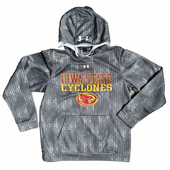 2/$18‎ SALE! Iowa University Under Armour Hoodie Sweatshirt Size Small Loose - Picture 1 of 9